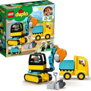 لگو دوپلو مدل کامیون و بیل مکانیکی (10931)