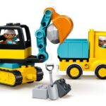 لگو دوپلو مدل کامیون و بیل مکانیکی (10931), image 7