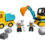 لگو دوپلو مدل کامیون و بیل مکانیکی (10931), image 5