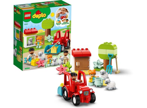 لگو دوپلو مدل تراکتور و حیوانات مزرعه (10950), image