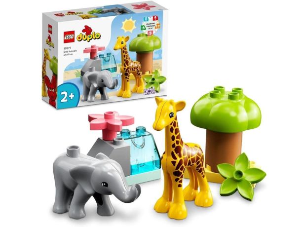 لگو دوپلو مدل حیوانات وحشی آفریقا (10971), image