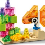 لگو کلاسیک مدل جعبه خلاقیت با آجرهای شفاف (11013), image 11