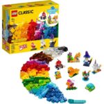 لگو کلاسیک مدل جعبه خلاقیت با آجرهای شفاف (11013), image