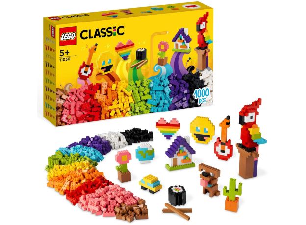لگو کلاسیک مدل آجر های بازی (11030), image