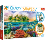 پازل 600 تکه ترفل مدل جزیره گرمسیری (Crazy Shapes), image