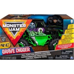 ماشین کنترلی Monster Jam مدل Grave Digger با مقیاس 1:15