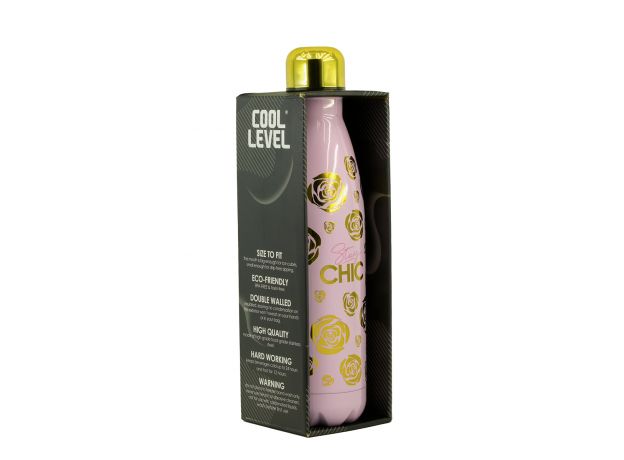 قمقمه آلومینیومی 500 میلی لیتری Cool Level مدل Stay Chic, image