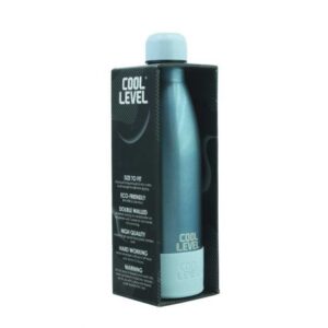 قمقمه آلومینیومی 500 میلی لیتری Cool Level مدل نیلی