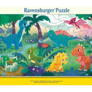 پازل 15 تکه راونزبرگر مدل دوستی بچه دایناسورها, image