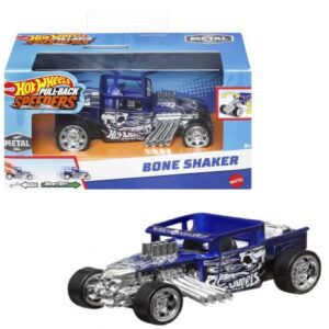 ماشین عقب کش Hot Wheels سری Pull-Back Speeders مدل Bone Shaker, تنوع: HPT04-Bone Shaker, image