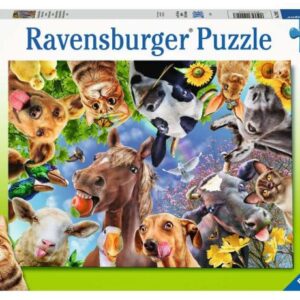 پازل 200 تکه راونزبرگر مدل سلفی حیوانات مزرعه, image