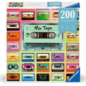 پازل 200 تکه راونزبرگر مدل نوار کاست های رنگارنگ, image