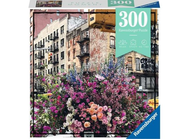 پازل 300 تکه راونزبرگر مدل گل ها در نیویورک, image