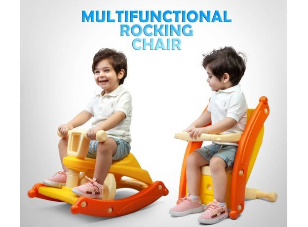 راکر صندلی چند منظوره نارنجی, image