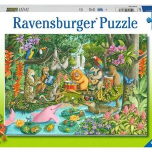 پازل 100 تکه راونزبرگر مدل ارکست جنگلی, image