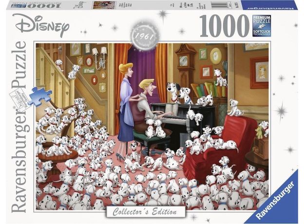 پازل 1000 تکه راونزبرگر مدل 101 سگ خالدار, image