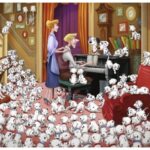 پازل 1000 تکه راونزبرگر مدل 101 سگ خالدار, image 2