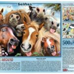 پازل 500 تکه راونزبرگر مدل سلفی اسب های خندان, image 2