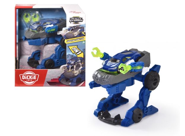 ماشین پلیس تروپر 12 سانتی 2 در 1 Dickie Toys, تنوع: 203792000-Police Trooper, image
