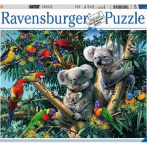 پازل 500 تکه راونزبرگر مدل کوالاها روی درخت, image