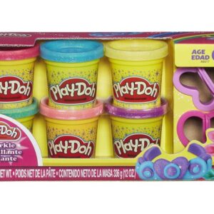 پک 6 تایی خمیربازی درخشان Play Doh, image
