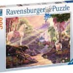 پازل 500 تکه راونزبرگر مدل حیوانات افسانه ای در کنار دریاچه, image