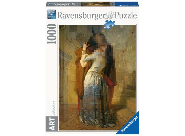 پازل 1000 تکه راونزبرگر مدل آغوش اثر فرانچسکو هایز, image