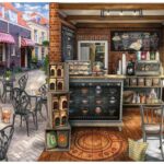 پازل 1000 تکه راونزبرگر مدل کافه دنج, image 2