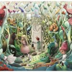 پازل 1000 تکه راونزبرگر مدل باغ سحرآمیز, image 2