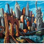 پازل 1000 تکه راونزبرگر مدل نمایی از نیویورک, image 2