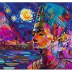 پازل 1000 تکه راونزبرگر مدل نفرتیتی در رود نیل, image 2