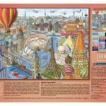 پازل 1000 تکه راونزبرگر مدل دور دنیا در 80 روز, image 3