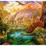 پازل 500 تکه راونزبرگر مدل سرزمین دایناسورها, image 2