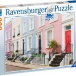 پازل 500 تکه راونزبرگر مدل خانه های رنگارنگ در لندن, image