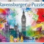 پازل 500 تکه راونزبرگر مدل کارت پستال لندن, image 2