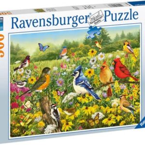 پازل 500 تکه راونزبرگر مدل پرندگان در علفزار