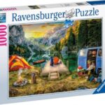 پازل 1000 تکه راونزبرگر مدل کمپینگ در تعطیلات, image