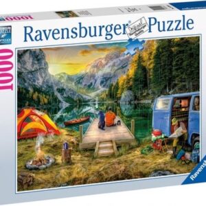 پازل 1000 تکه راونزبرگر مدل کمپینگ در تعطیلات, image