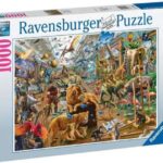 پازل 1000 تکه راونزبرگر مدل هرج و مرج در موزه, image