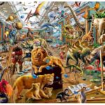 پازل 1000 تکه راونزبرگر مدل هرج و مرج در موزه, image 2