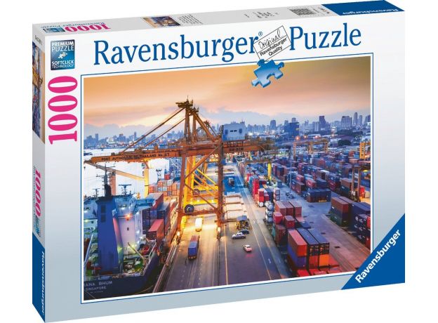 پازل 1000 تکه راونزبرگر مدل بندر کانتینری هامبورگ, image