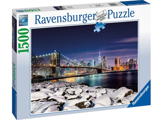 پازل 1500 تکه راونزبرگر مدل نیویورک در زمستان, image