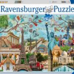 پازل 5000 تکه راونزبرگر مدل کلاژ شهرهای بزرگ, image 3