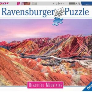 پازل 1000 تکه راونزبرگر مدل کوه های رنگین کمانی چین