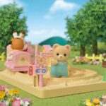 قطار بازی به همراه عروسک خرس Sylvanian Families, image 4