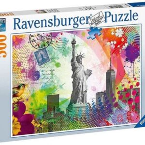 پازل 500 تکه راونزبرگر مدل نقشه نیویورک