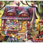 پازل 1000 تکه راونزبرگر مدل شنل قرمزی و گرگ, image 2