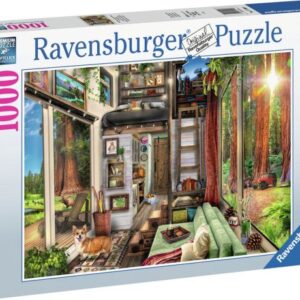 پازل 1000 تکه راونزبرگر مدل خانه کوچک در جنگل ردوود