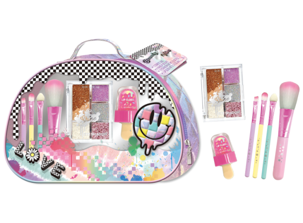 کیف دستی لوازم آرایش Beauty vibes مدل اموجی, image