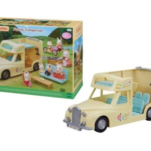 ماشین ون کمپینگ به همراه دوچرخه عروسک های Sylvanian Families